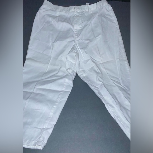 Russ By Liz Claiborne Women’s Size 16 Classic Capri White - Picture 1 of 4